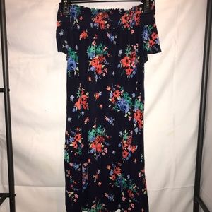 SO Off the Shoulder Floral Dress